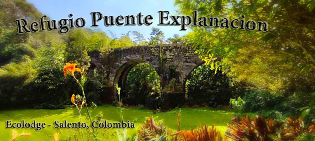 Ecolodge Puente Explanacionサレント エクステリア 写真